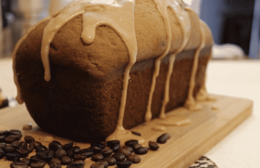 Bolo de Banana com Café, O Sabor é incrivel