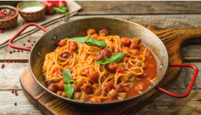 Macarrão com Salsicha, o Melhor Que ja Fiz