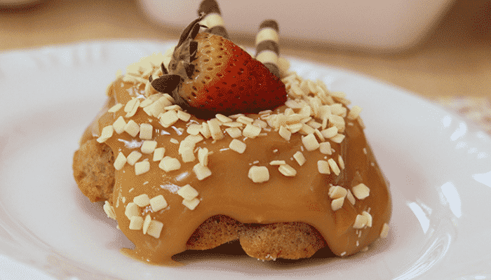 Mini Bolo De Churros Da Água Na Boca Só De Ver