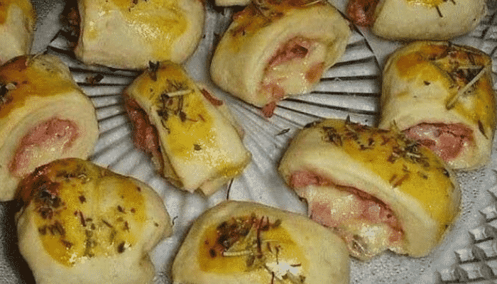 Pãezinhos de Queijo e Presunto Nunca Mais Fui A Padaria Confira