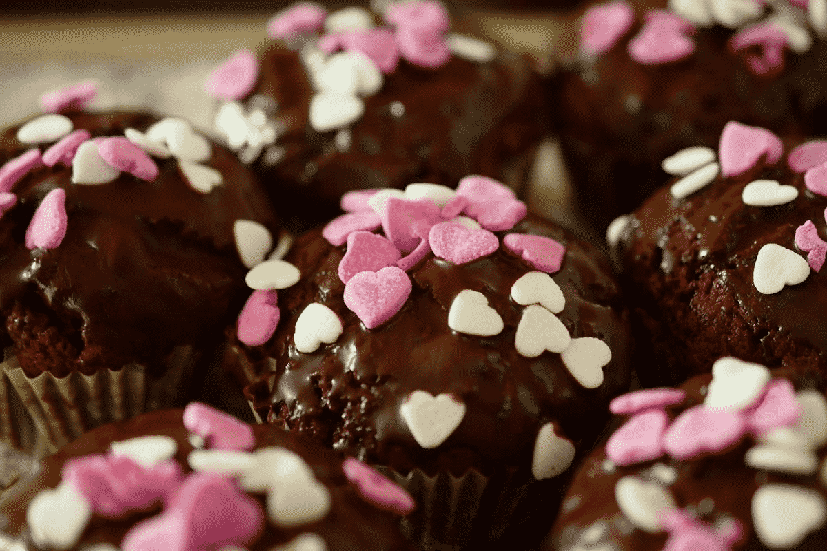 Cupcake de brigadeiro amor a primeira mordida confira