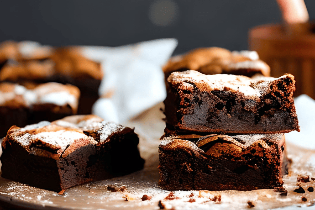 Brownies de chocolate fudgy você vai querer fazer todos os dias